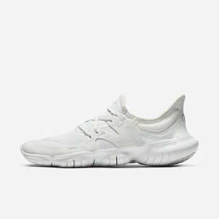 Adidasi Alergare Nike Free RN 5.0 Dama Platină Albi Platină | AEBM-68742